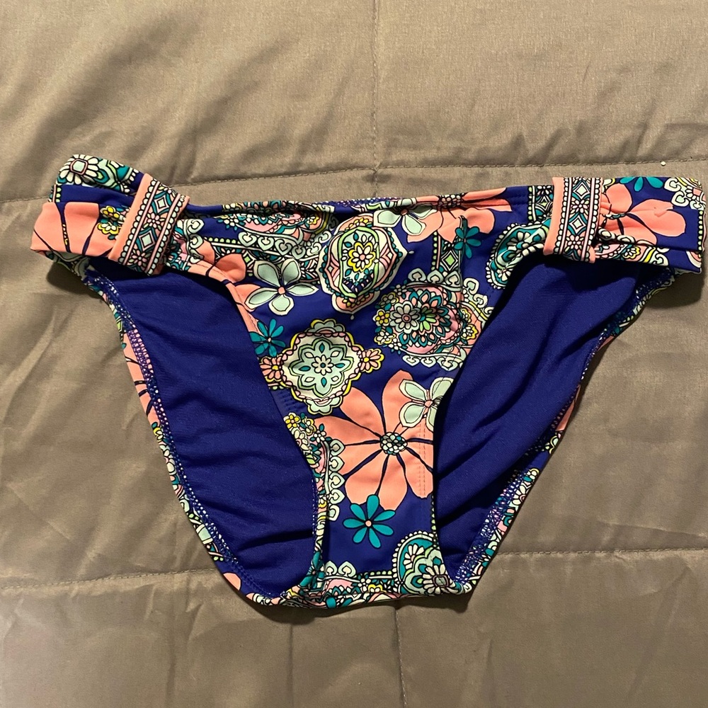 NWOT Hobie Bloom to the Loom Hipster Bikini Bottoms Size Medium